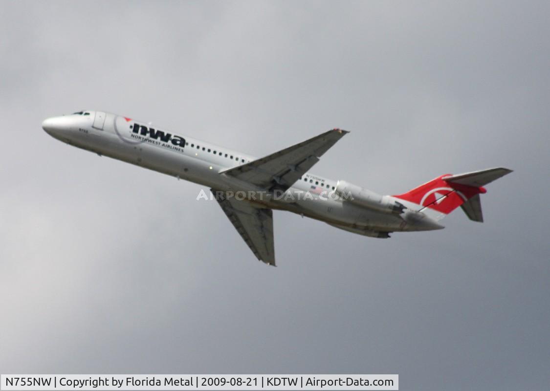 N755NW, 1968 Douglas DC-9-41 C/N 47179, DTW spotting