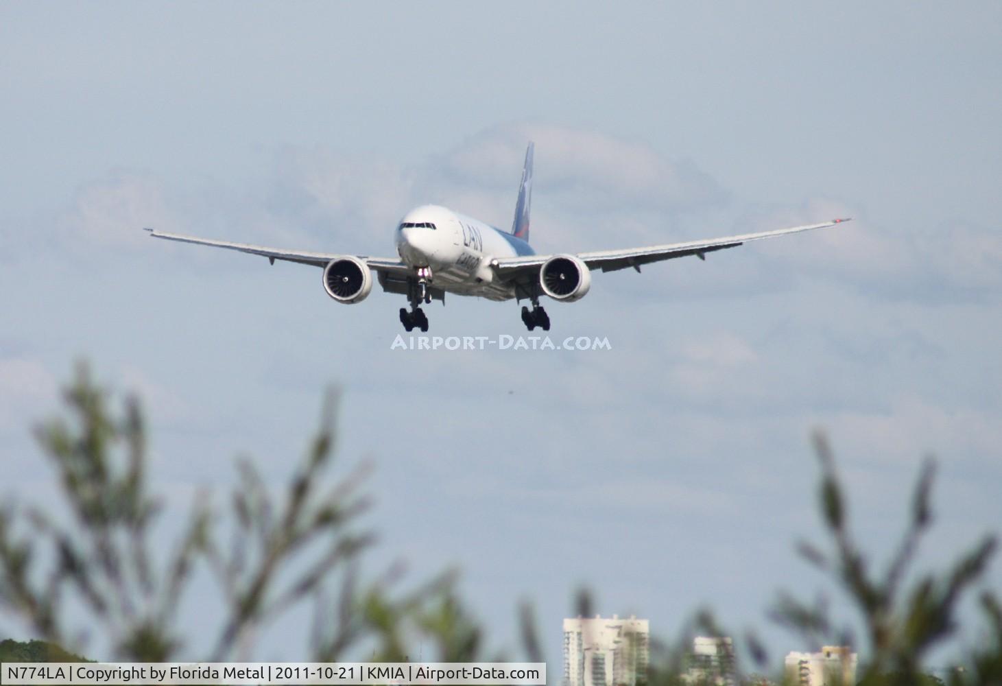 N774LA, 2009 Boeing 777-F6N C/N 37710, MIA spotting