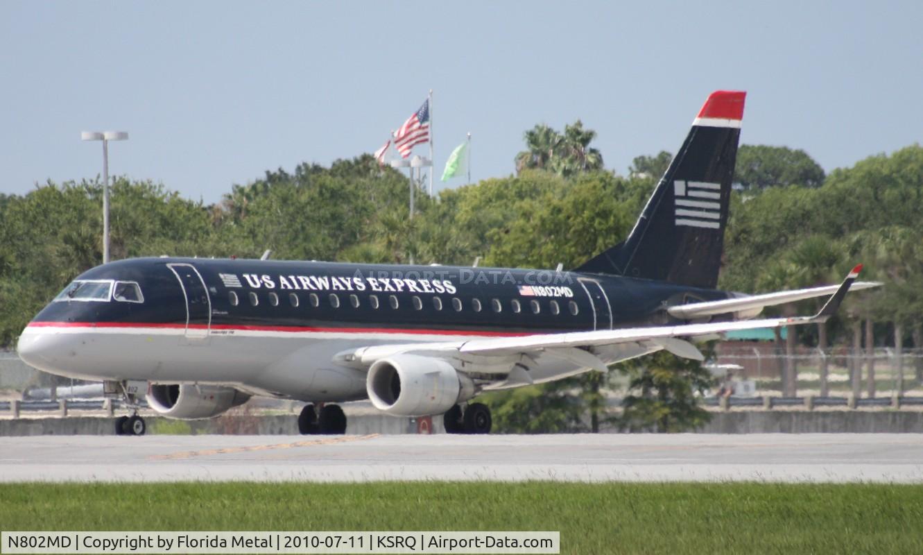 N802MD, 2004 Embraer 170SU (ERJ-170-100SU) C/N 17000013, USAirways