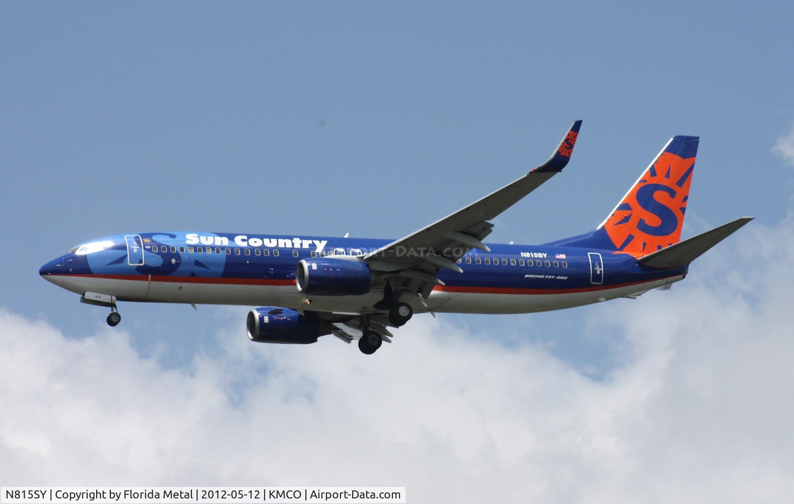 N815SY, 2002 Boeing 737-8BK C/N 30623, MCO spotting