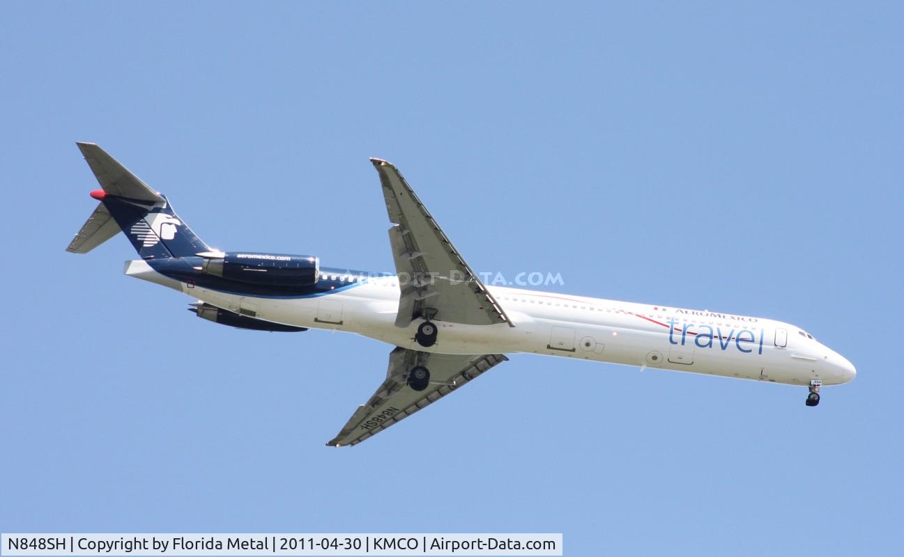 N848SH, 1989 McDonnell Douglas MD-83 (DC-9-83) C/N 49848, MCO spotting
