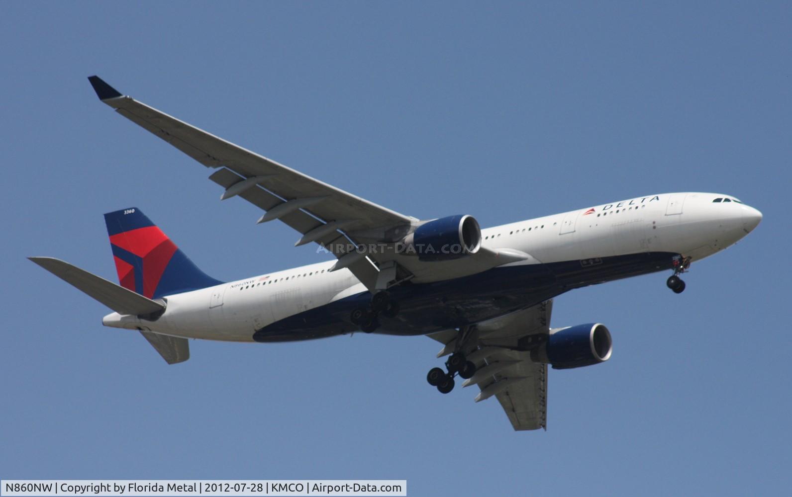 N860NW, 2006 Airbus A330-223 C/N 778, MCO spotting