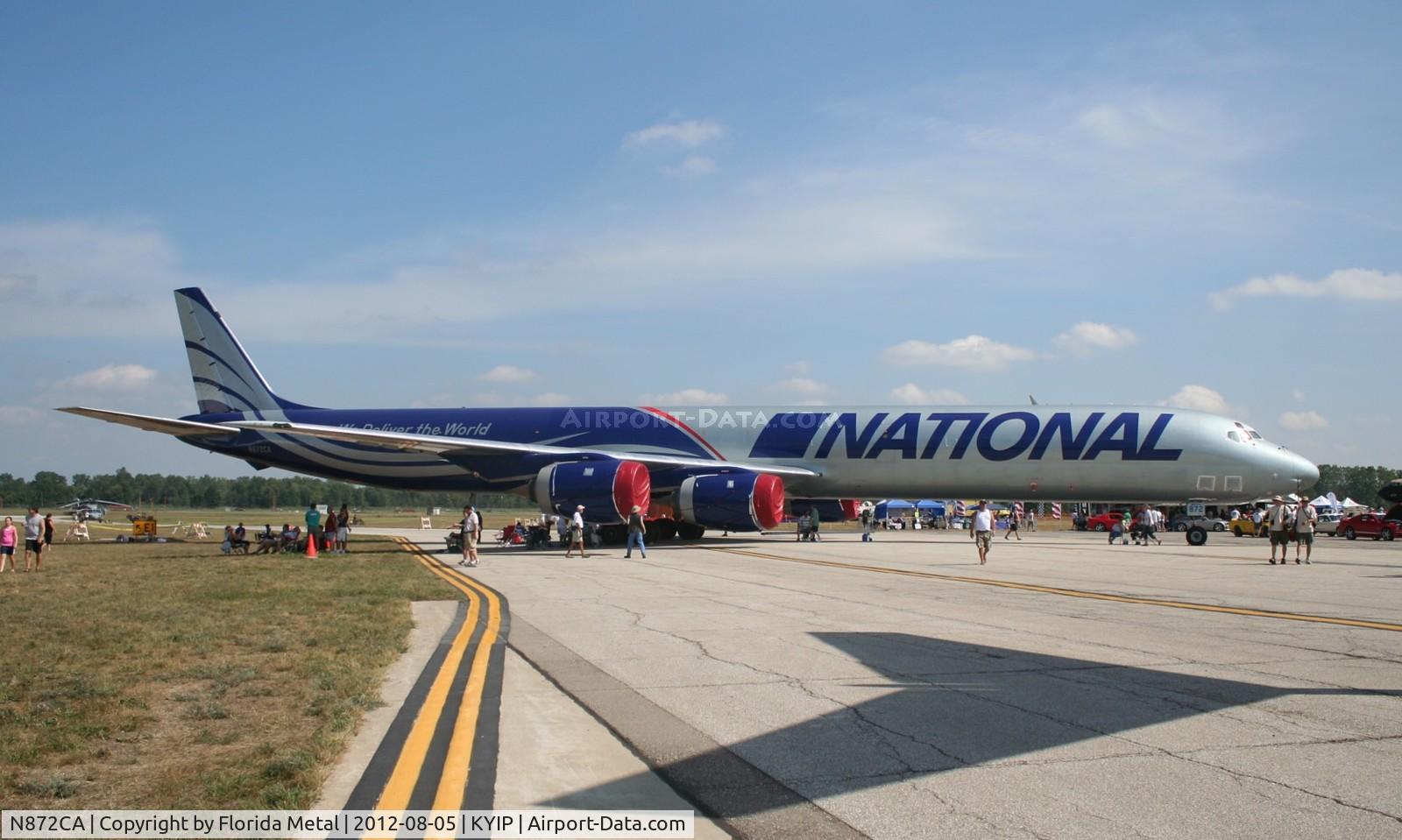 N872CA, 1969 Douglas DC-8-71F C/N 46040, Thunder Over Michigan 2012