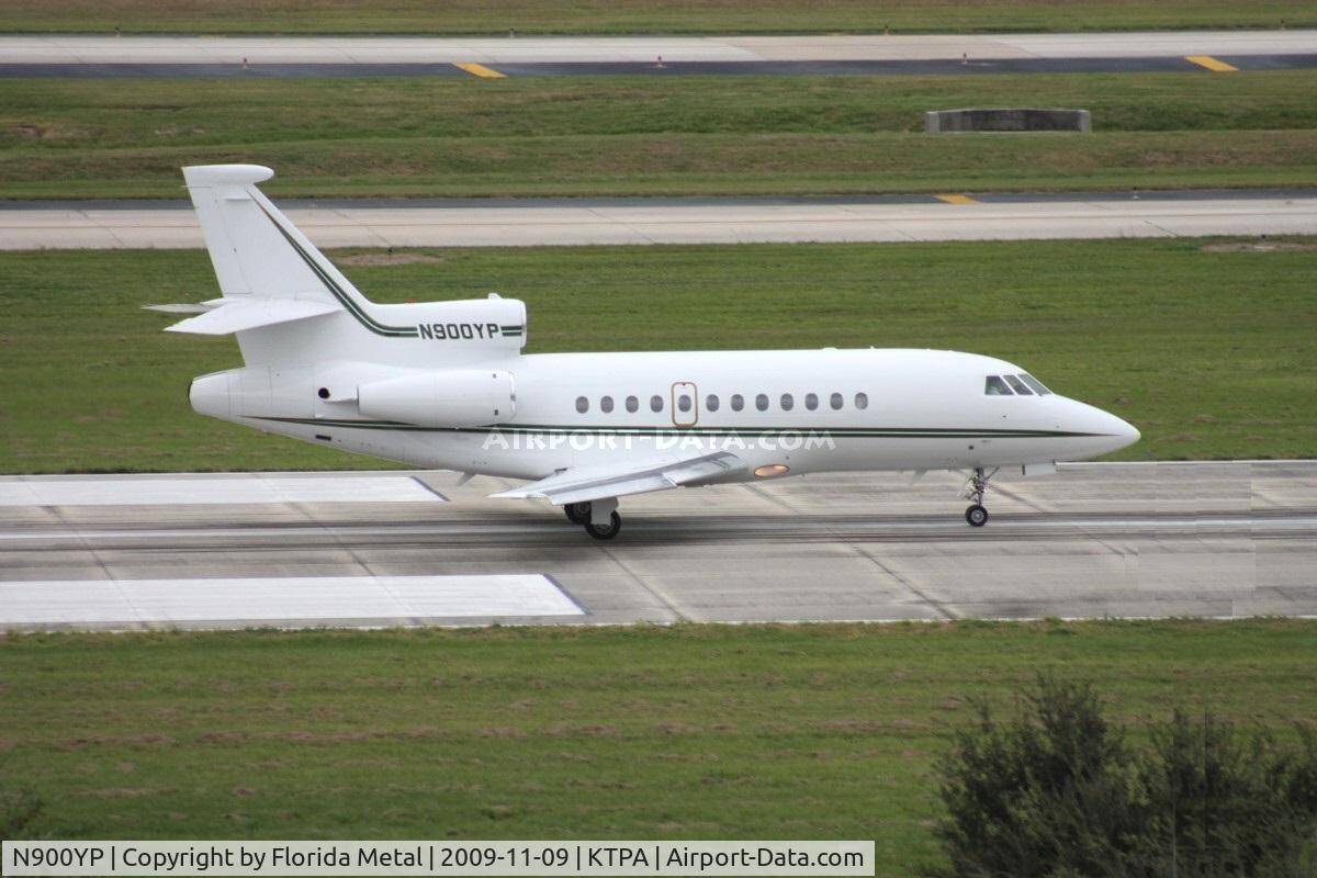 N900YP, 2002 Dassault Falcon 900EX C/N 114, TPA spotting