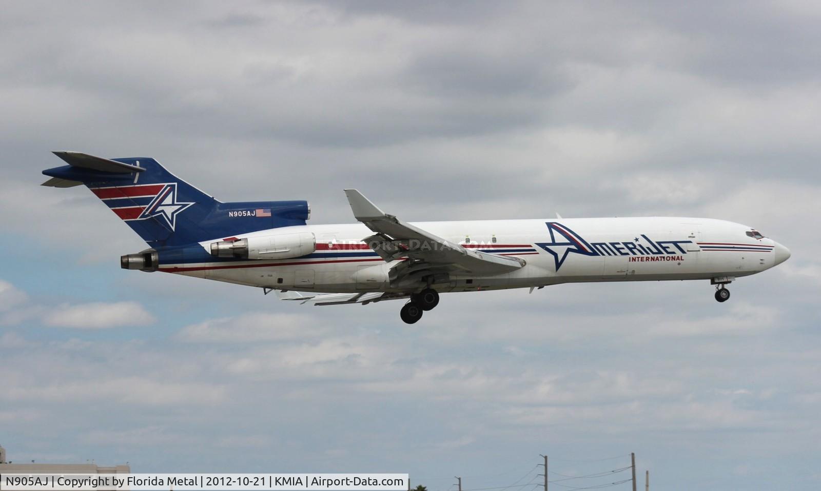 N905AJ, 1980 Boeing 727-231 C/N 21989, MIA spotting