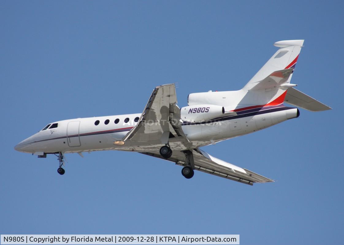 N980S, 1994 Dassault Falcon 50 C/N 249, TPA spotting