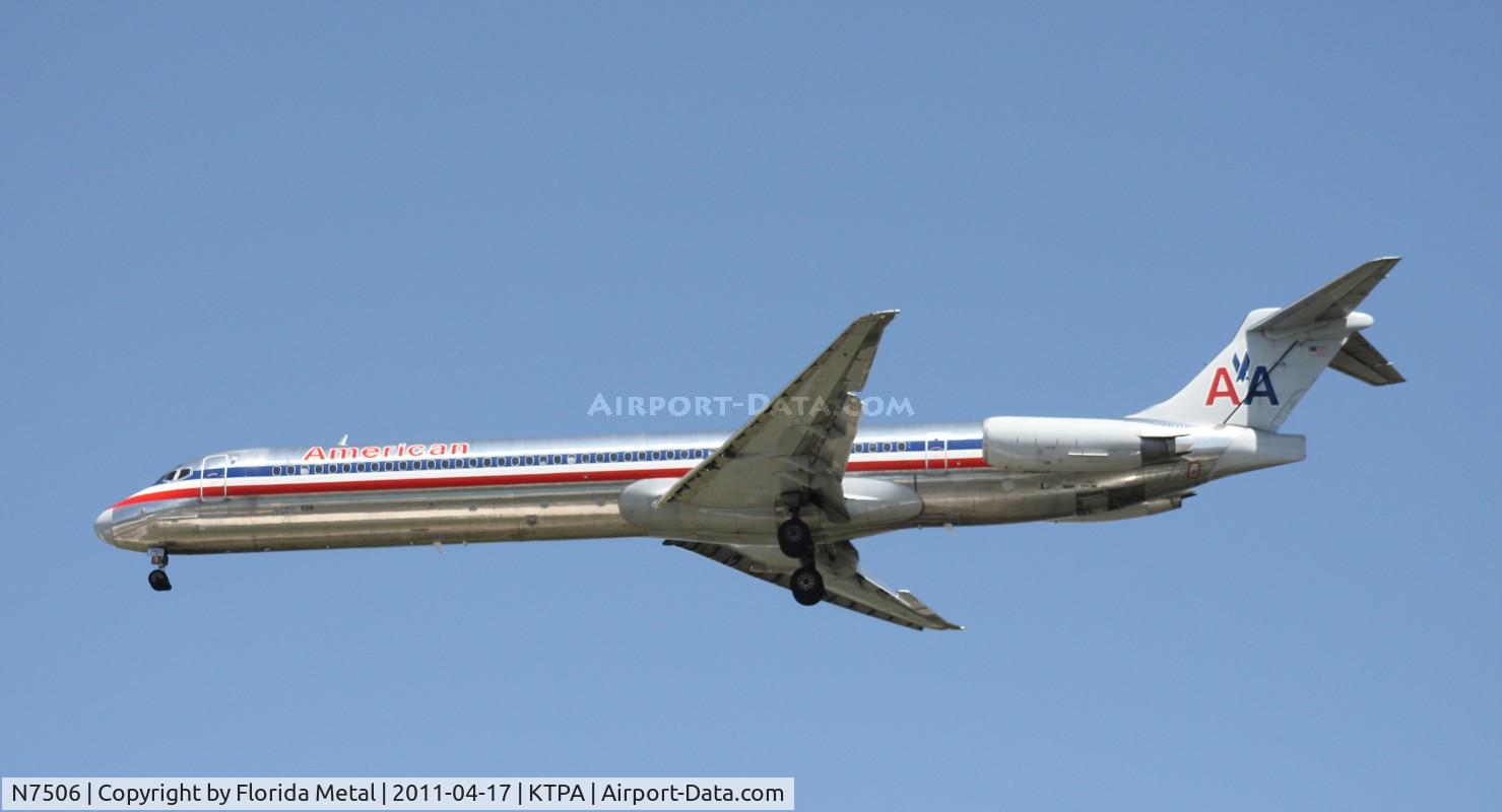 N7506, 1989 McDonnell Douglas MD-82 (DC-9-82) C/N 49800, TPA spotting