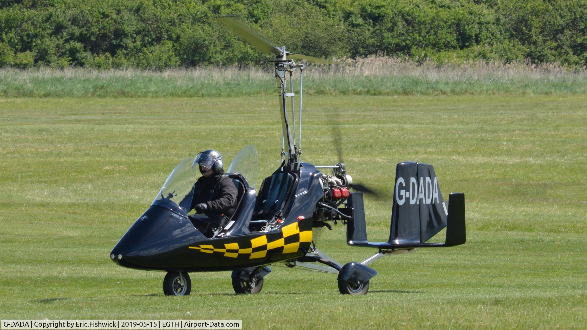 G-DADA, 2008 Rotorsport UK MT-03 C/N RSUK/MT-03/040, 3. G-DADA arriving for the British Rotor Association annual gathering at the Shuttleworth Collection, May. 2019.