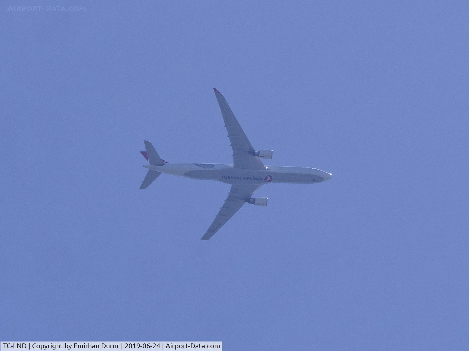 TC-LND, 2016 Airbus A330-303 C/N 1704, Descending for LTFM