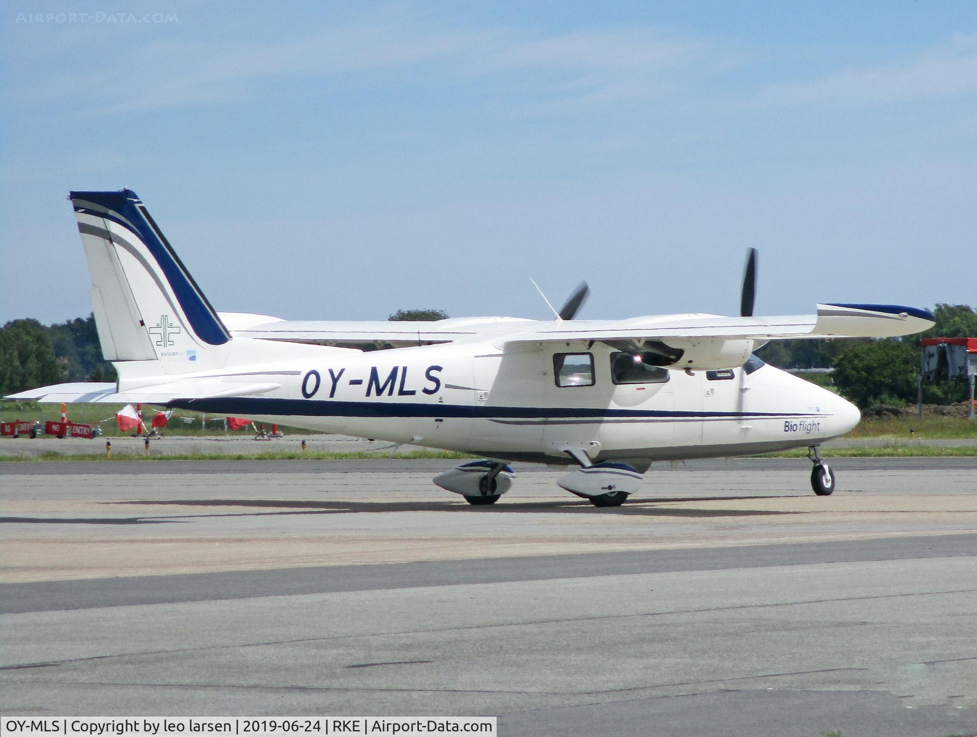 OY-MLS, 2017 Vulcanair P-68C C/N 501, Roskilde 24.6.2019