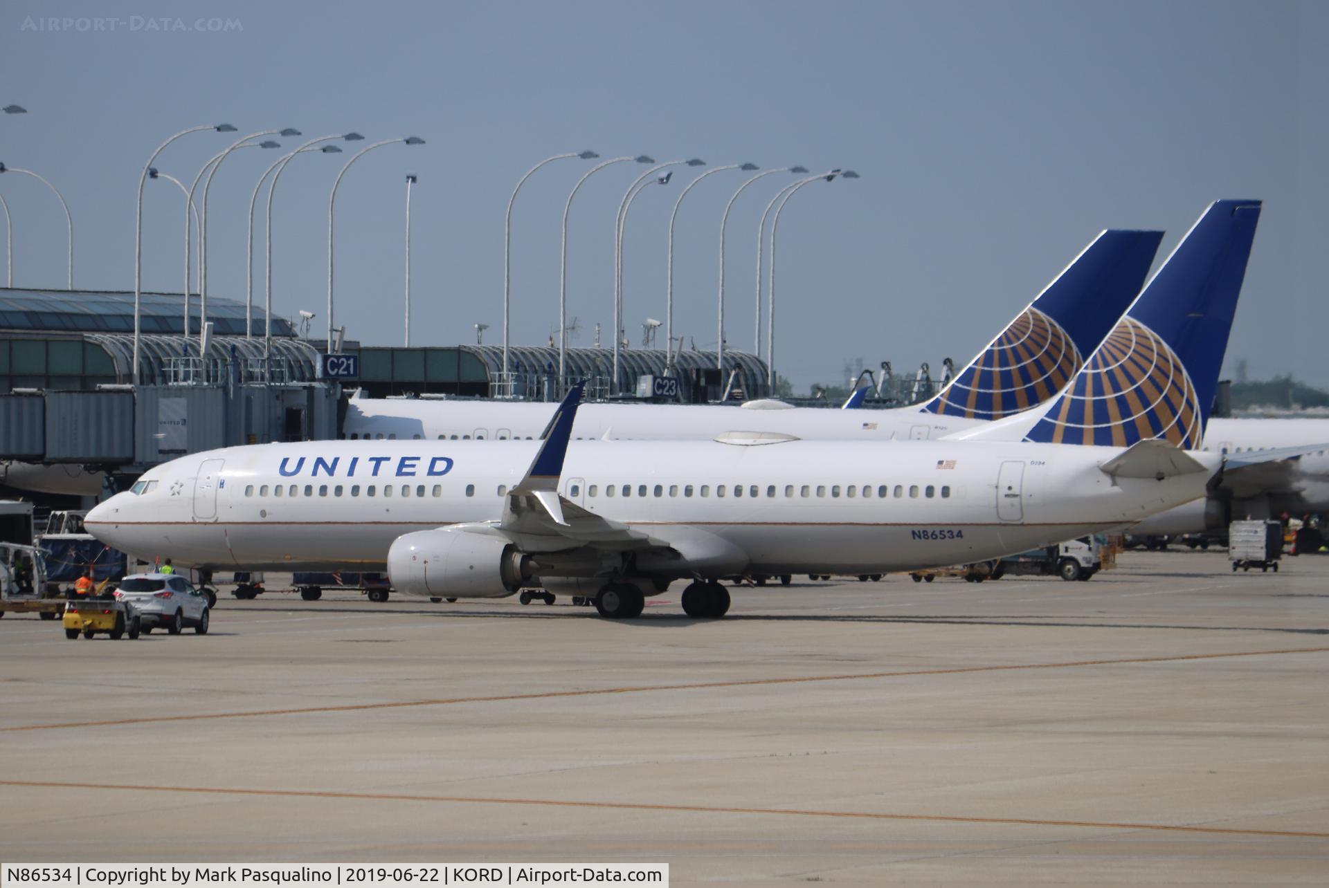 N86534, 2016 Boeing 737-824 C/N 62750, Boeing 737-824
