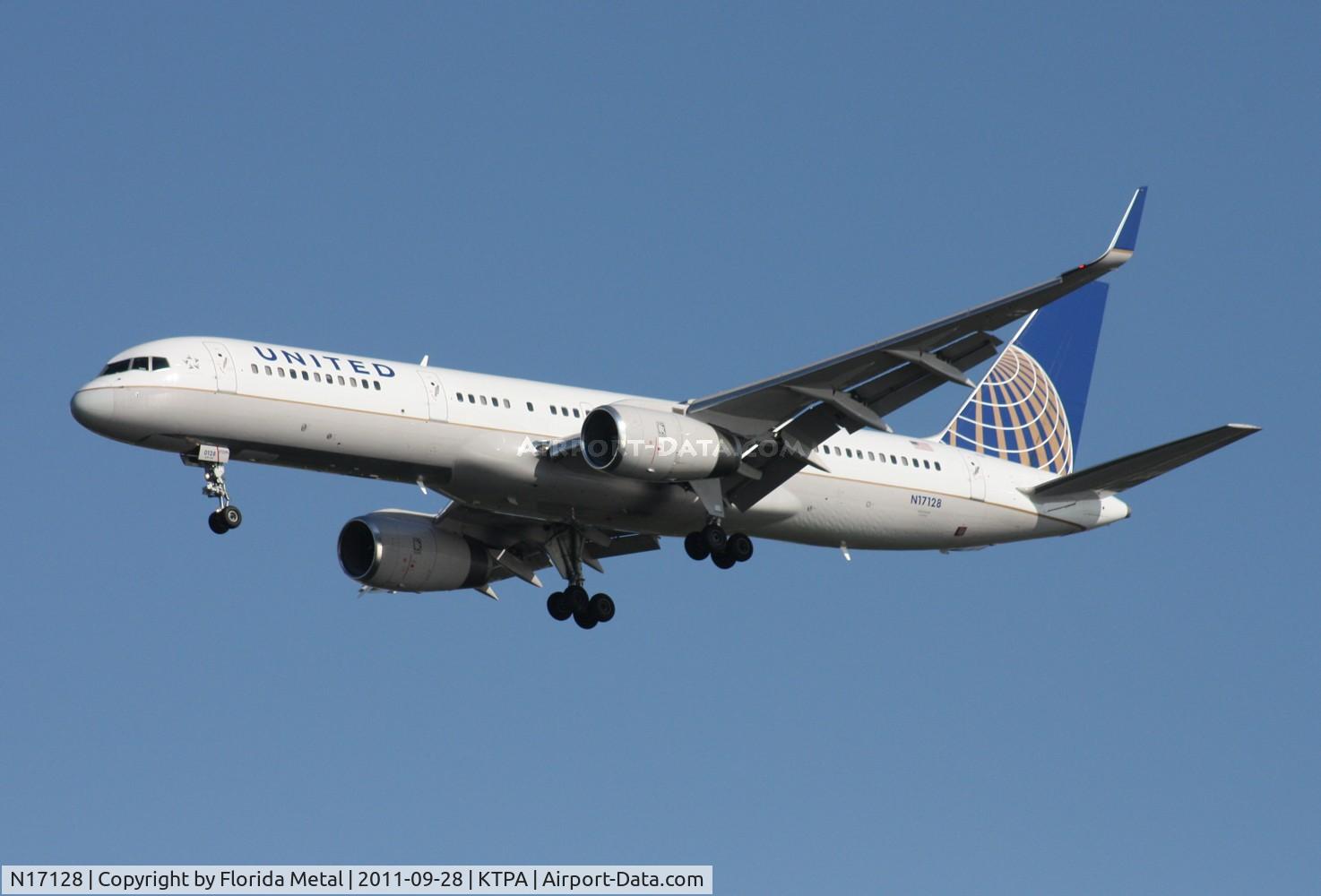 N17128, 1998 Boeing 757-224 C/N 27567, TPA spotting