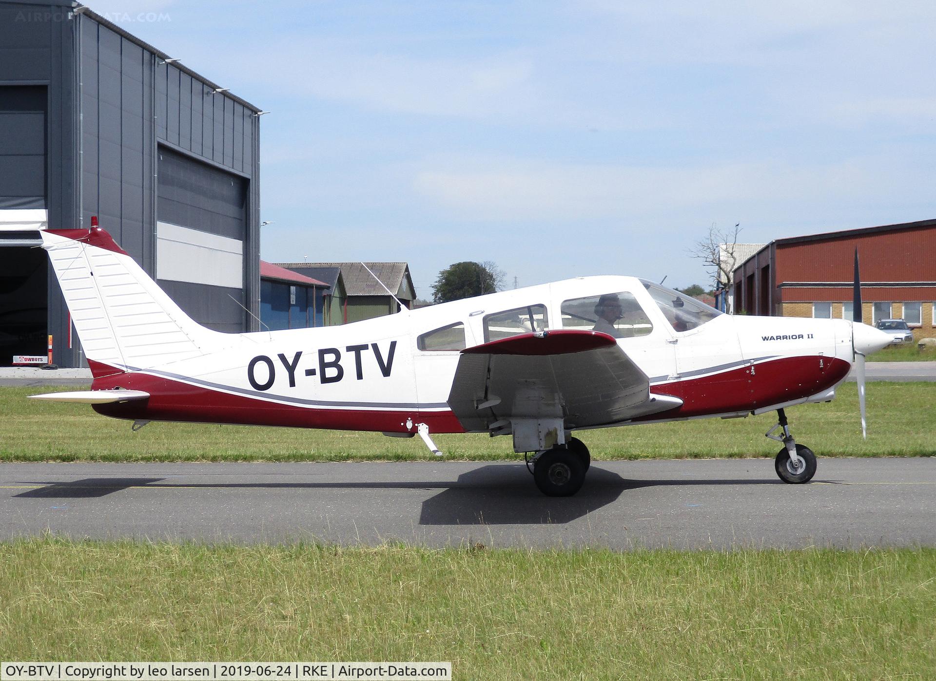 OY-BTV, 1978 Piper PA-28-161 Warrior II C/N 28-7816375, Roskilde 24.6.2019