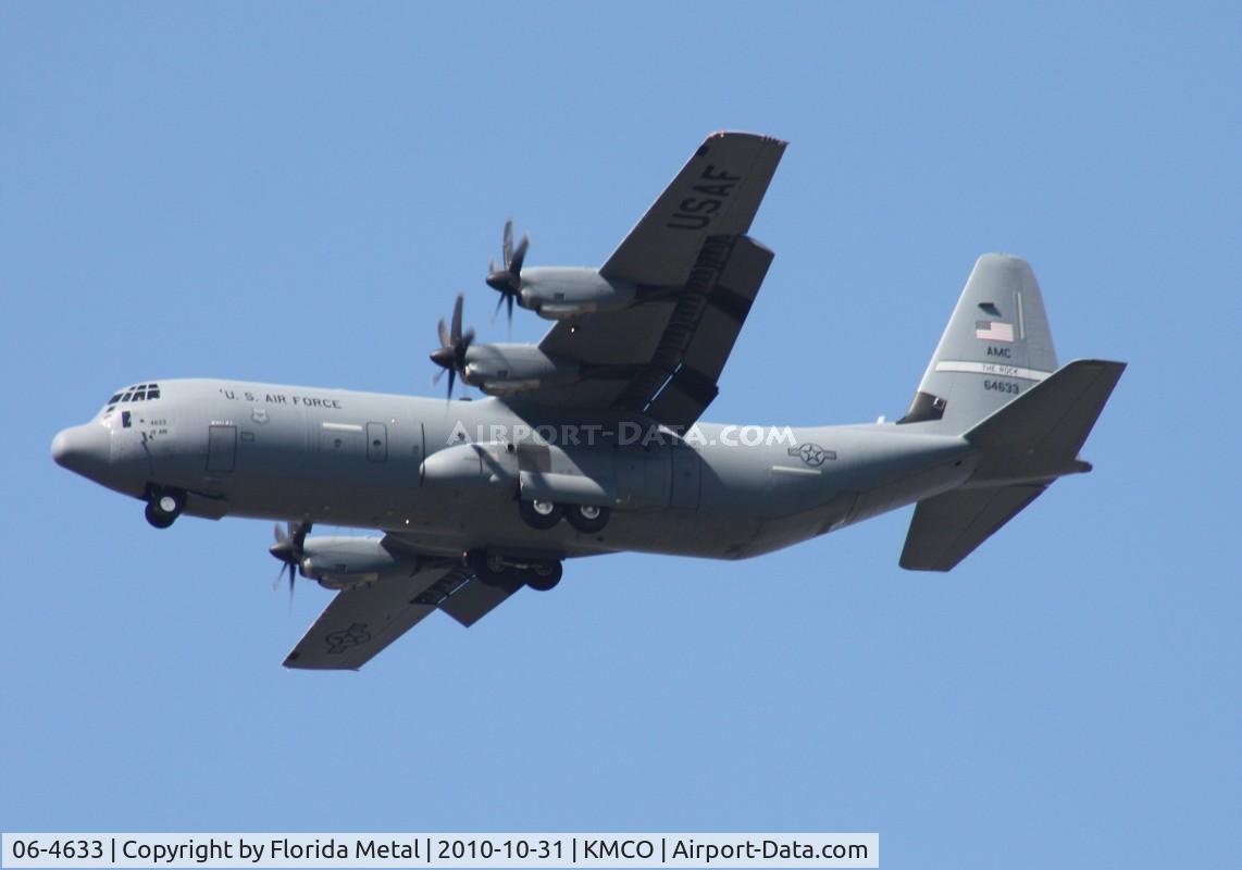 06-4633, 2006 Lockheed Martin C-130J-30 Super Hercules C/N 382-5588, MCO spotting