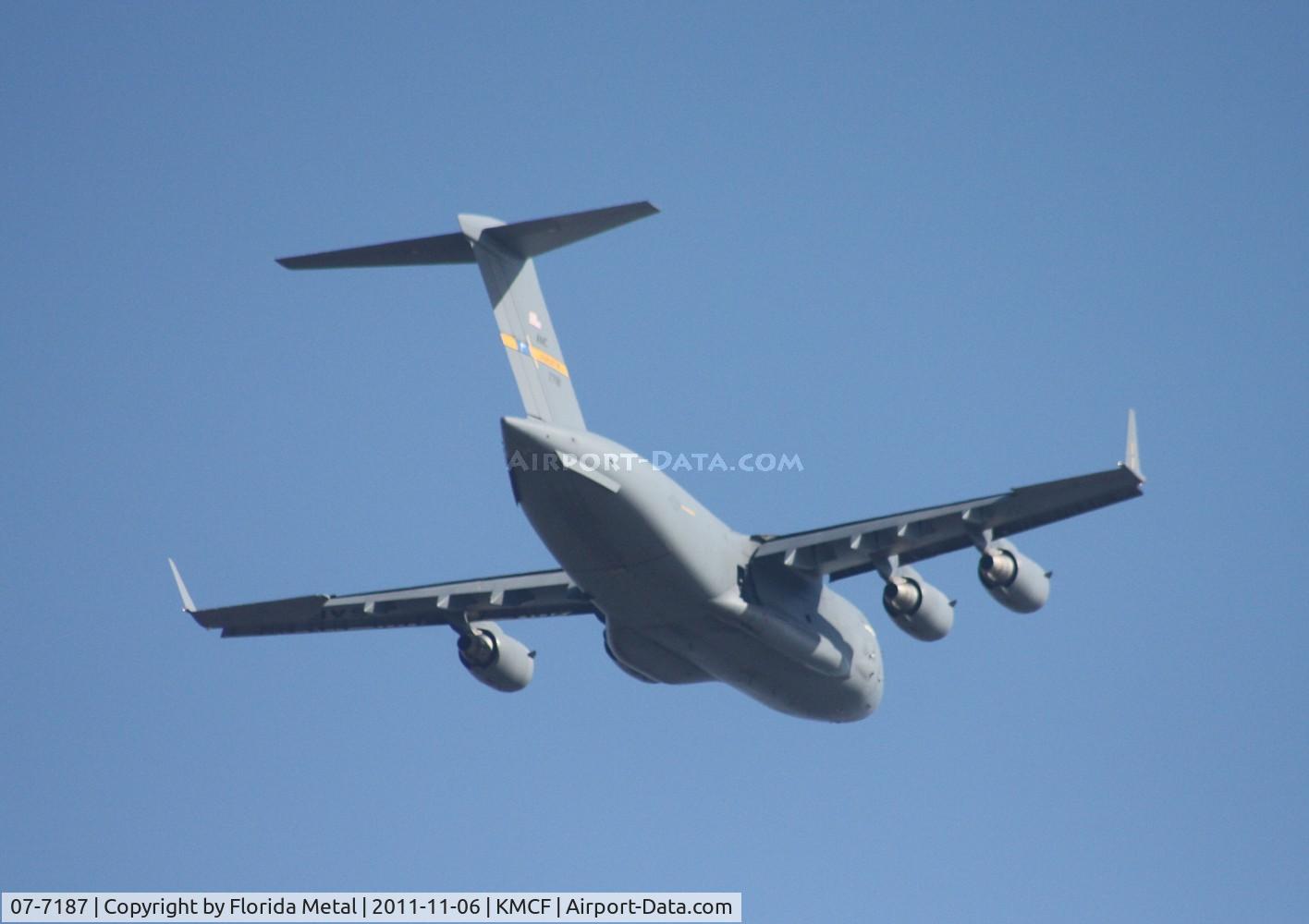 07-7187, 2007 Boeing C-17A Globemaster III C/N P-187, MacDill Airfest 2011