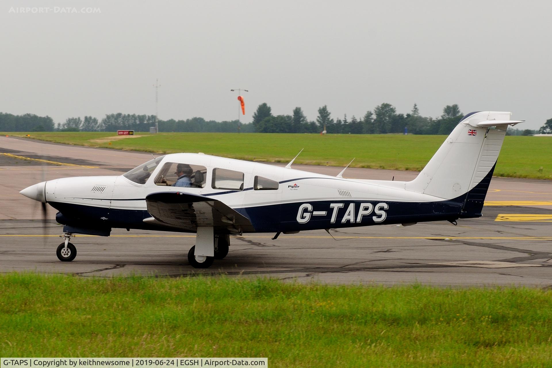 G-TAPS, 1981 Piper PA-28RT-201T Turbo Arrow IV C/N 28R-8131080, Return Visitor.