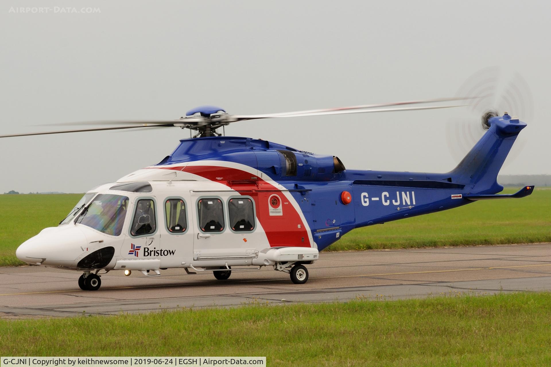 G-CJNI, 2014 AgustaWestland AW-139 C/N 41374, 'Bristow 538'