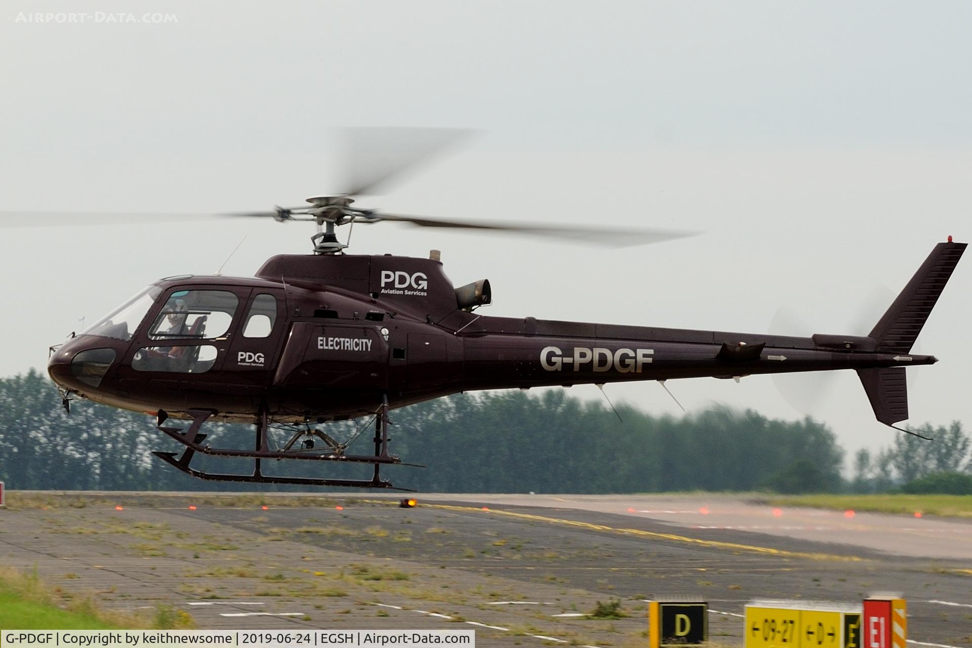G-PDGF, 2000 Eurocopter AS-350B-2 Ecureuil Ecureuil C/N 9024, Return Visitor.