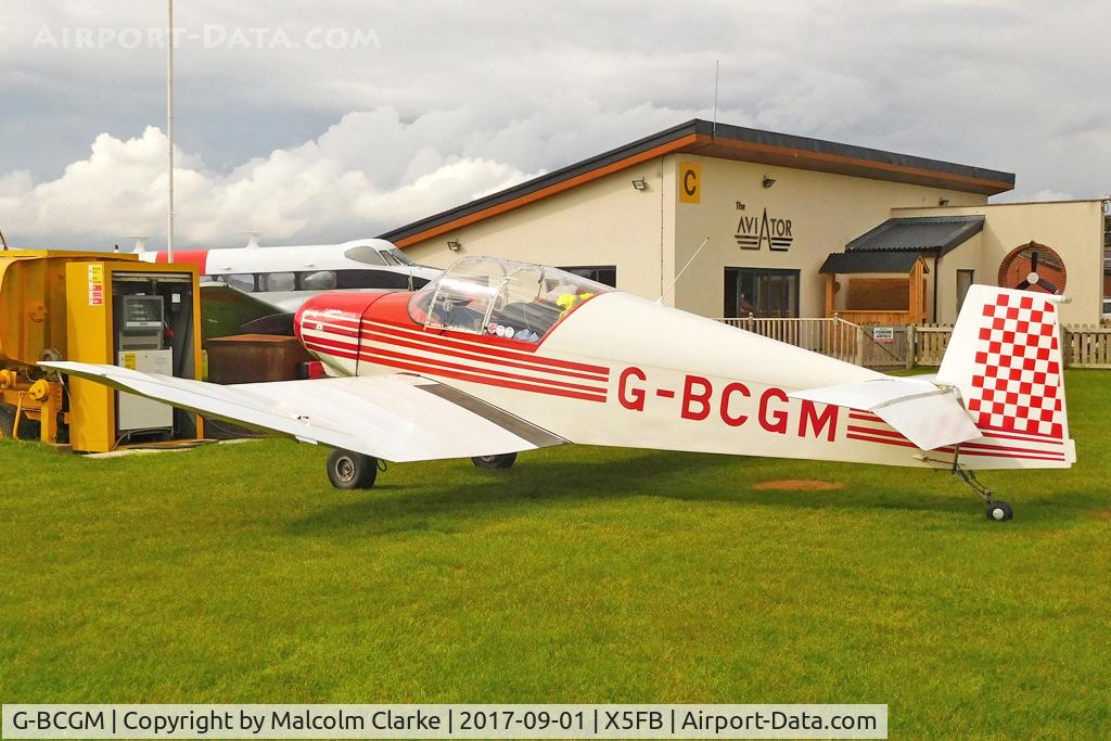 G-BCGM, 1957 Wassmer (Jodel) D-120 Paris Nice C/N 50, Jodel D-120 Paris-Nice at Fishburn Airfield.