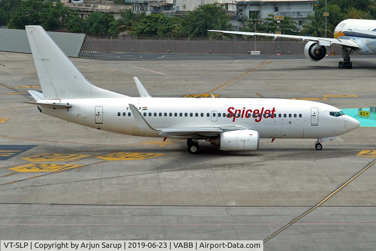 VT-SLP, 2009 Boeing 737-76J C/N 36118, Taxiing out for departure from Mumbai to Madurai as SG6378.