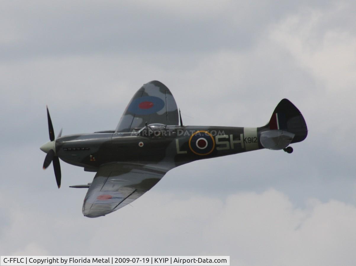 C-FFLC, Supermarine 361 Spitfire LF.IXc C/N CBAF.IX.1875, Thunder Over Michigan 2009