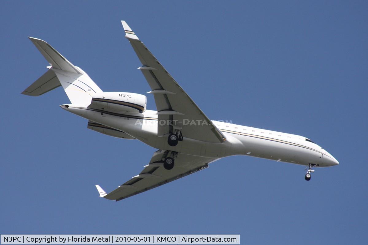 N3PC, 2000 Bombardier BD-700-1A10 Global Express C/N 9059, MCO spotting
