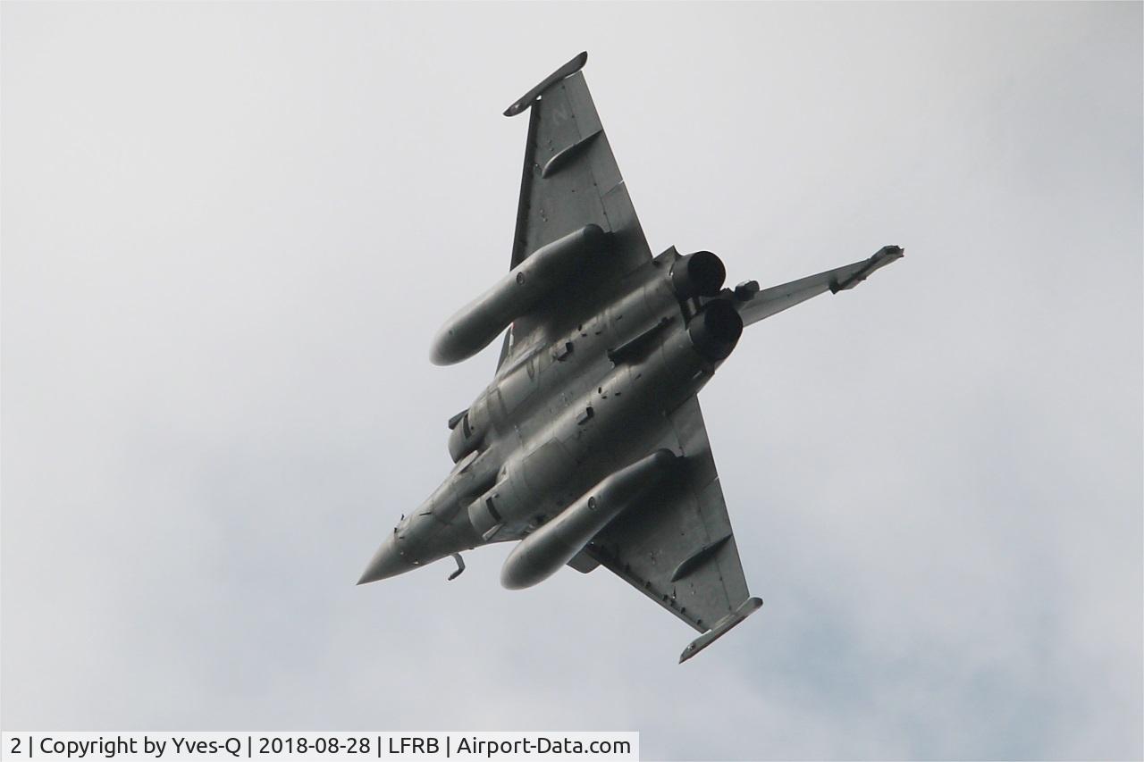 2, 2000 Dassault Rafale M C/N 2, Dassault Rafale M, Take off rwy 25L, Brest-Bretagne airport (LFRB-BES)