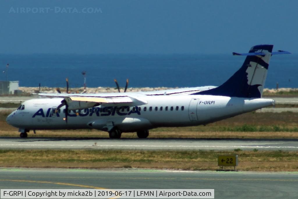 F-GRPI, 2005 ATR 72-212A C/N 722, Landing