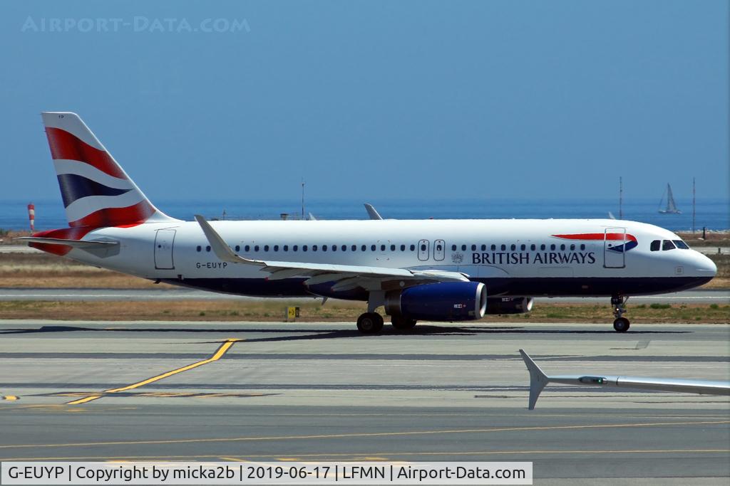 G-EUYP, 2013 Airbus A320-232 C/N 5784, Taxiing