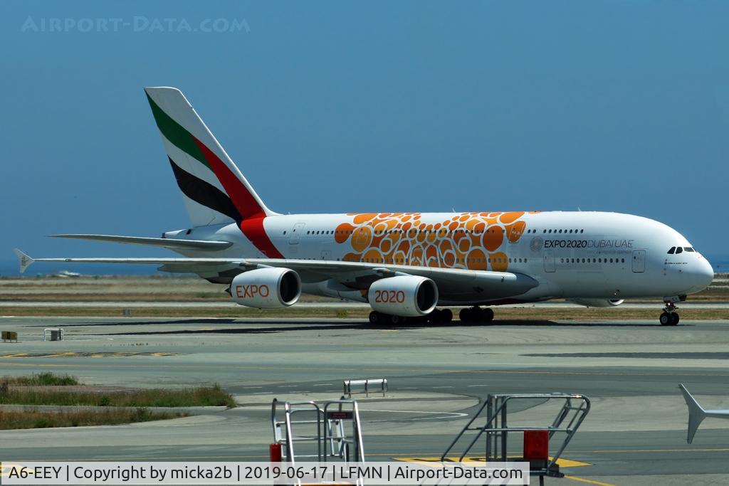 A6-EEY, 2014 Airbus A380-861 C/N 157, Taxiing