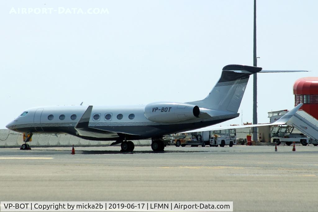 VP-BOT, 2017 Gulfstream G-VI (G650ER) C/N 6284, Parked