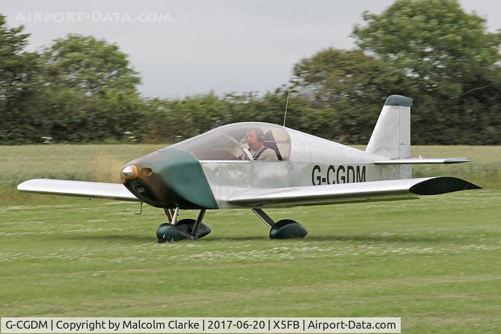 G-CGDM, 2009 Sonex Sonex C/N PFA 337-14761, Sonex Sonex at Fishburn Airfield, UK.