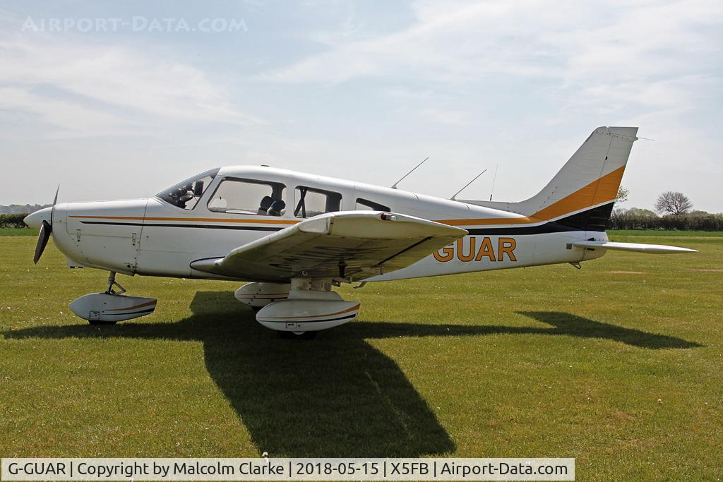 G-GUAR, 1978 Piper PA-28-161 Warrior II C/N 28-7816576, Piper PA-28-161 Warrior II at Fishburn Airfield, UK.