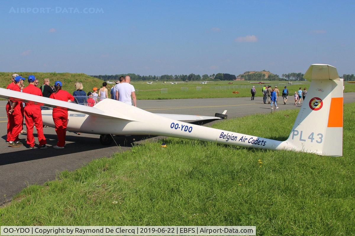 OO-YDO, 2002 AMS-Flight DG-505 Elan Orion C/N 5E231X69, Aviation Days at Florennes.