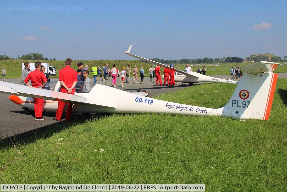 OO-YTP, 1985 Grob G-103A Twin II Acro C/N 33961-K-194, Aviation Days at Florennes.