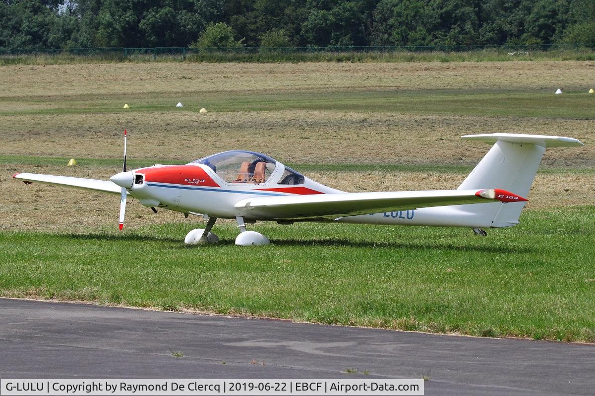 G-LULU, 1982 Grob G-109 C/N 6137, At Cerfontaine.