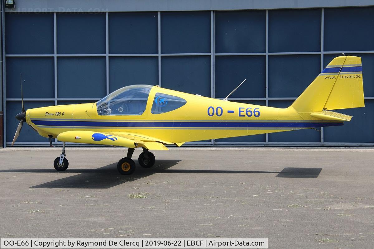 OO-E66, SG Aviation Storm 280S C/N S2-OIR-0025, At Cerfontaine.