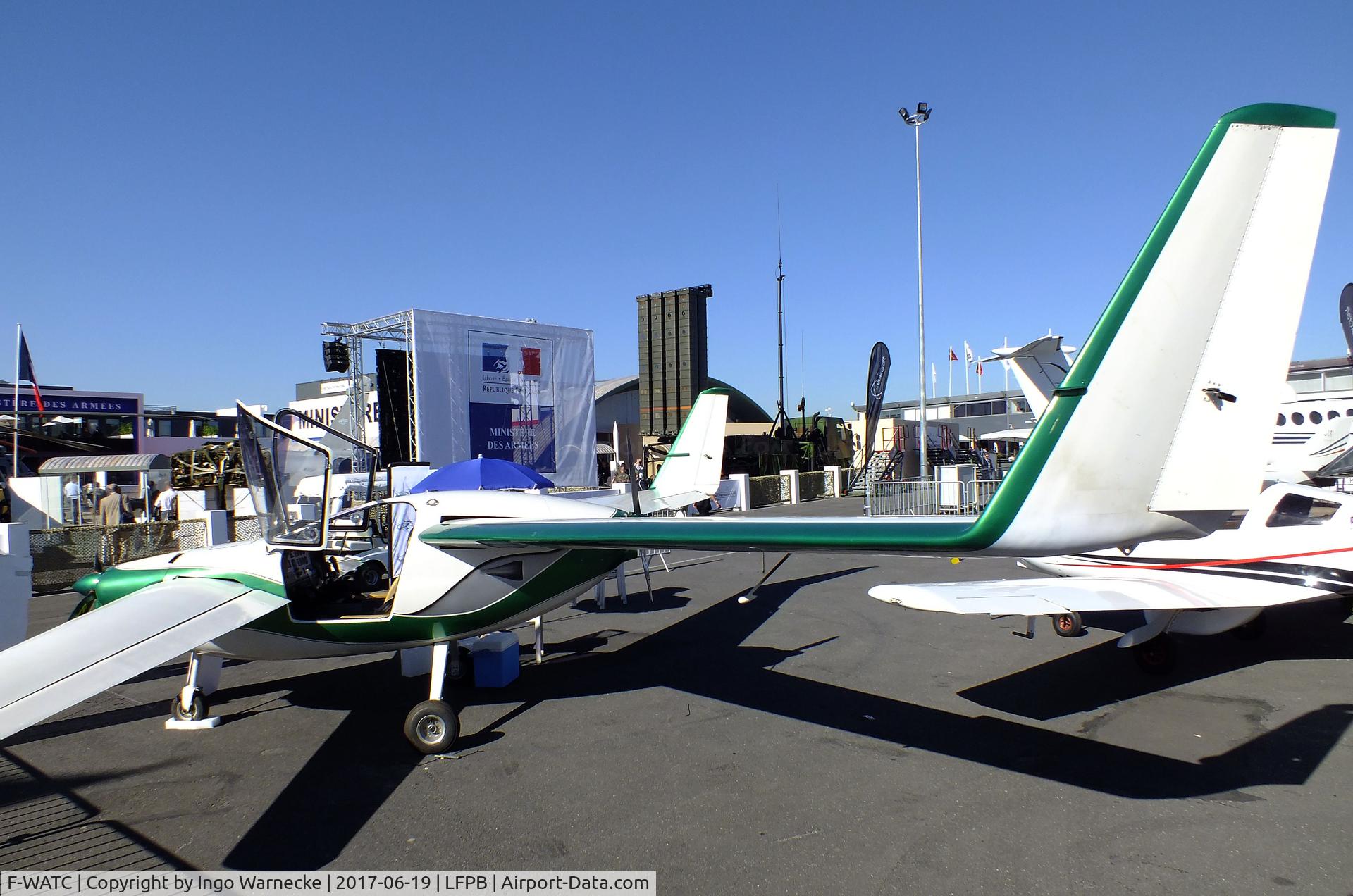 F-WATC, 2009 Eulair Twin 2 C/N unknown_f-watc, Eulair Twin 2 at the Aerosalon 2017, Paris