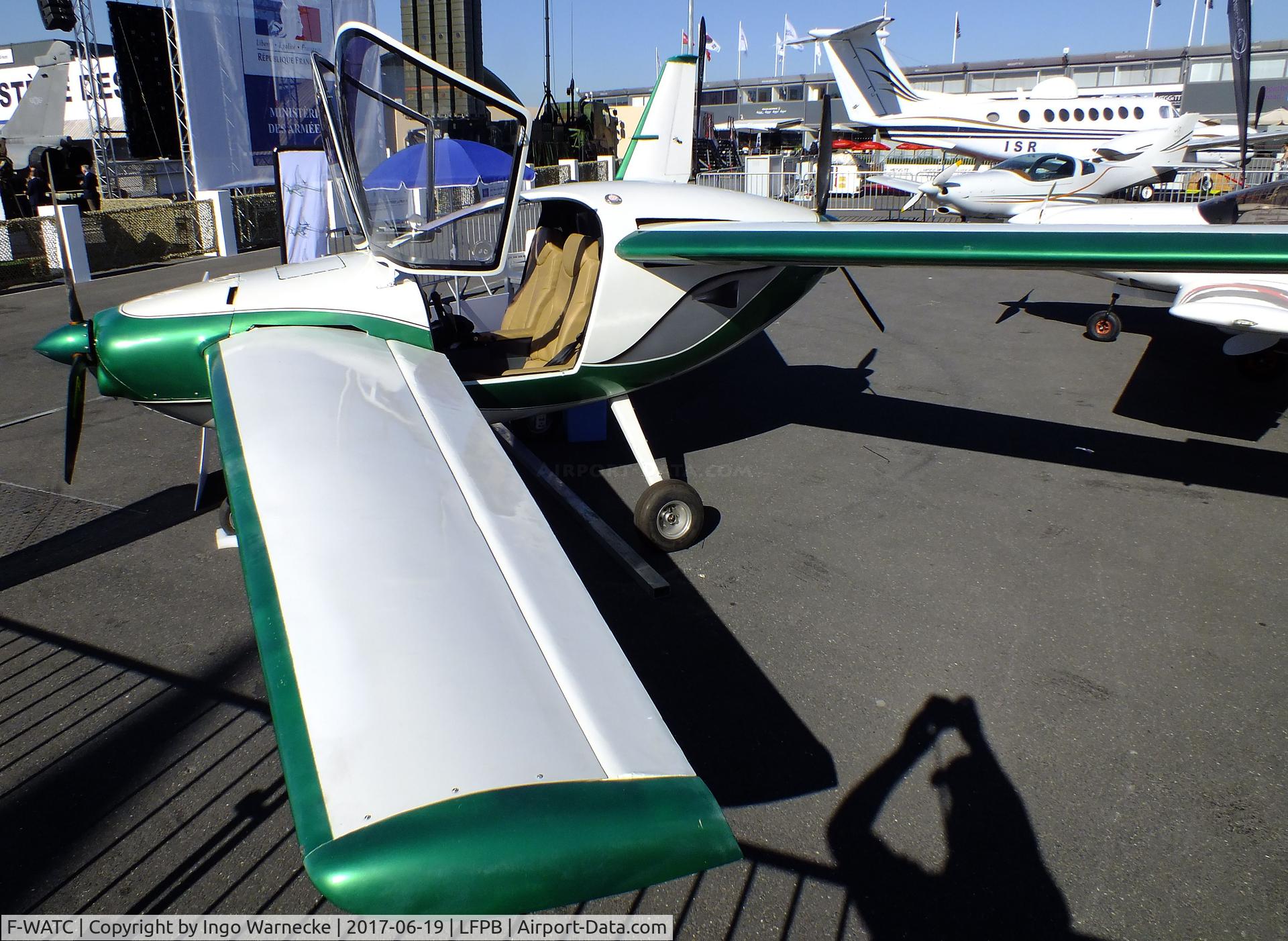 F-WATC, 2009 Eulair Twin 2 C/N unknown_f-watc, Eulair Twin 2 at the Aerosalon 2017, Paris