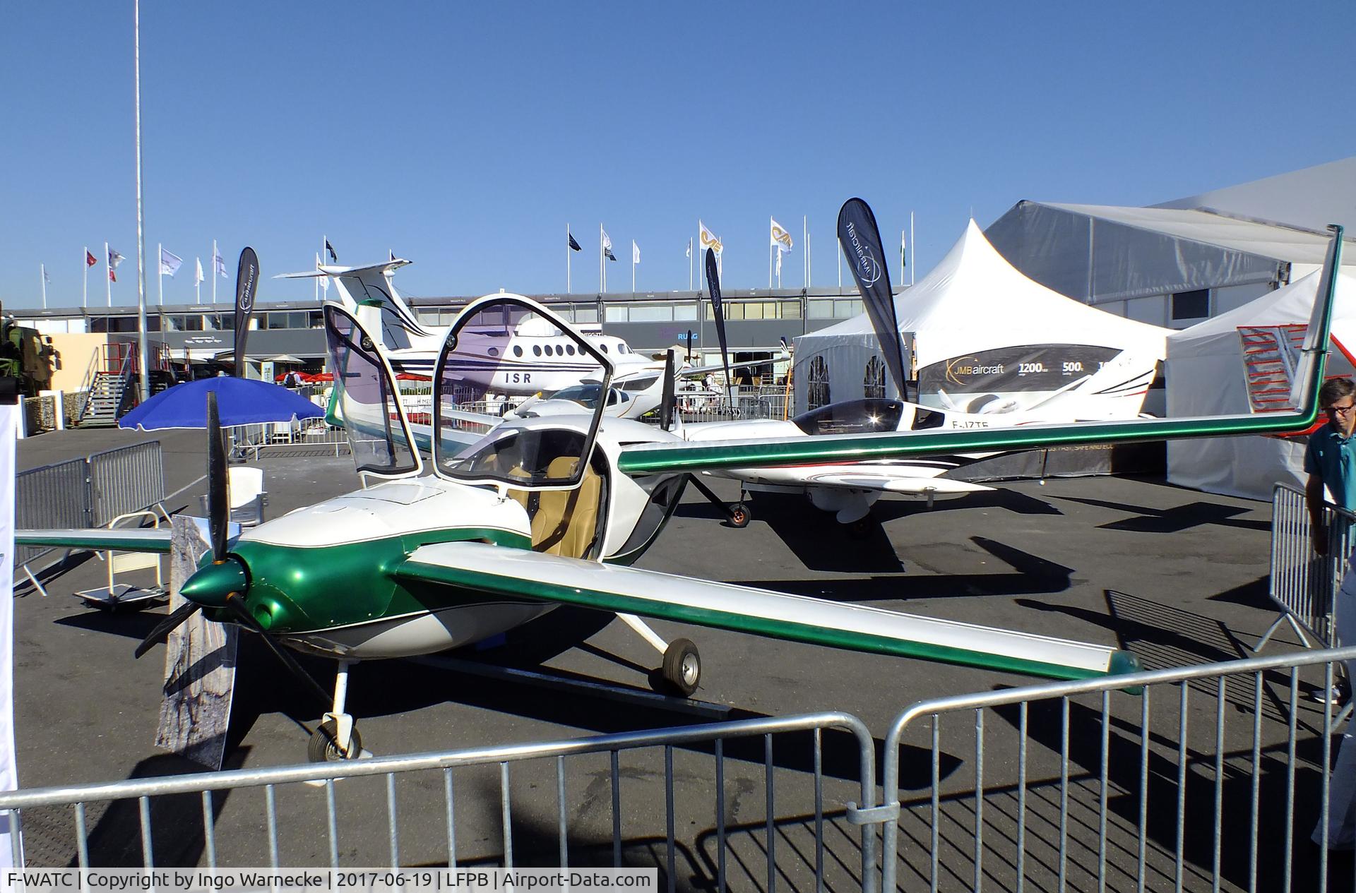 F-WATC, 2009 Eulair Twin 2 C/N unknown_f-watc, Eulair Twin 2 at the Aerosalon 2017, Paris