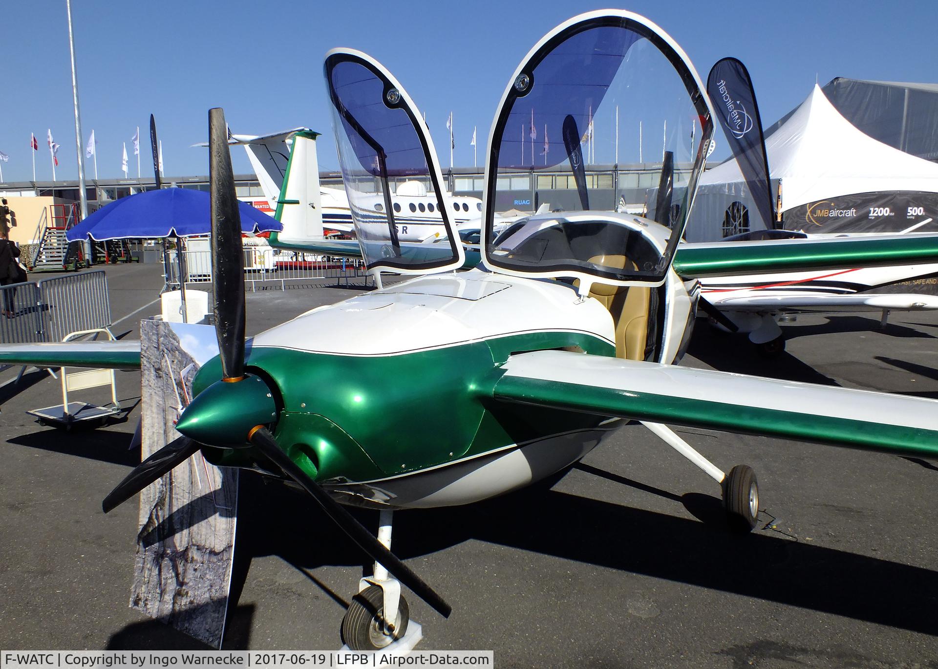 F-WATC, 2009 Eulair Twin 2 C/N unknown_f-watc, Eulair Twin 2 at the Aerosalon 2017, Paris