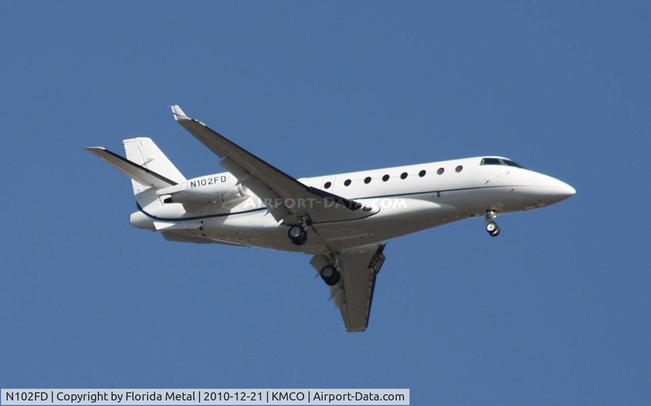 N102FD, 2005 Israel Aircraft Industries Gulfstream 200 C/N 128, MCO spotting