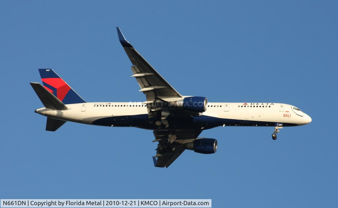 N661DN, 1990 Boeing 757-232 C/N 24972, MCO spotting
