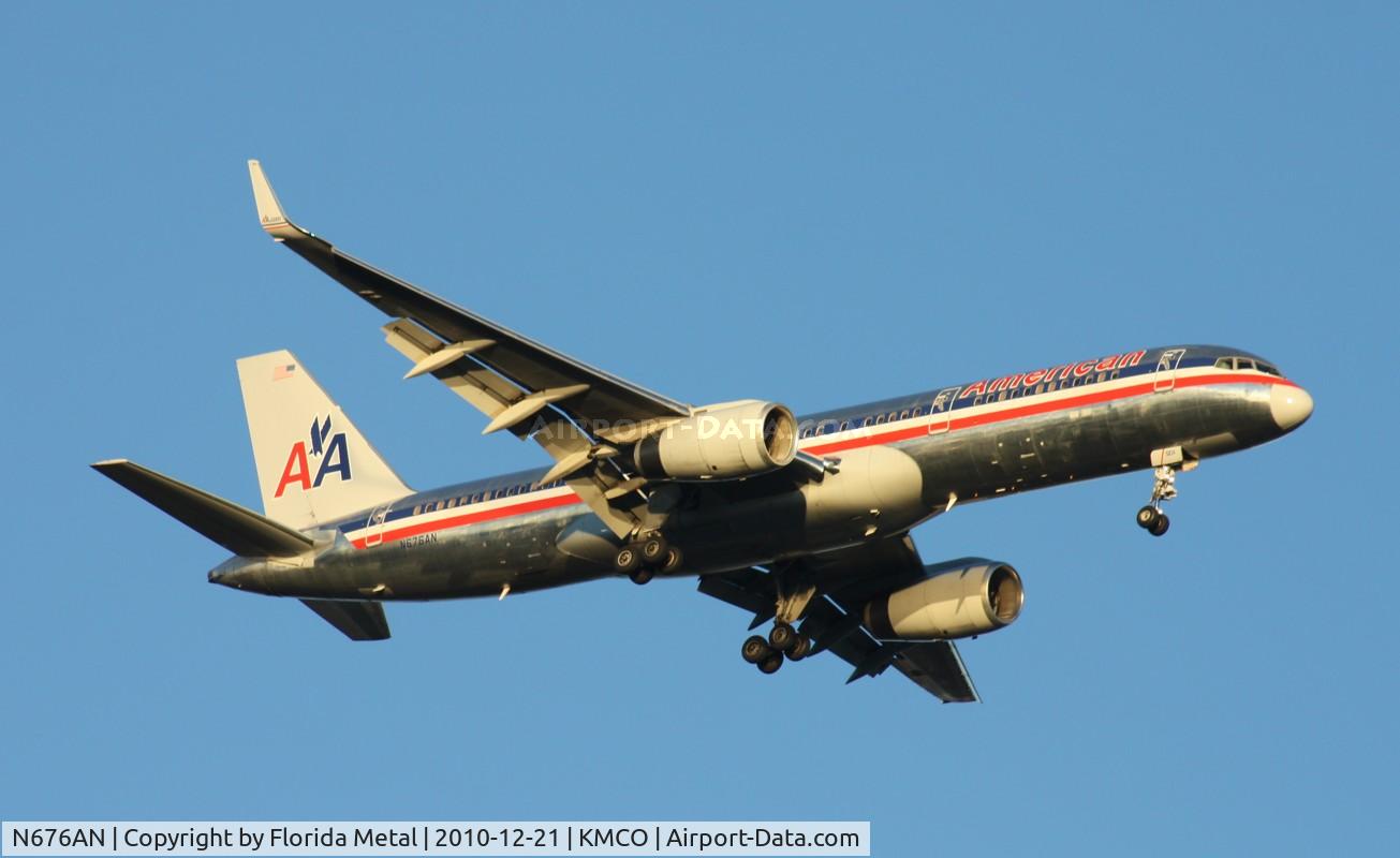 N676AN, 1998 Boeing 757-223 C/N 29426, MCO spotting