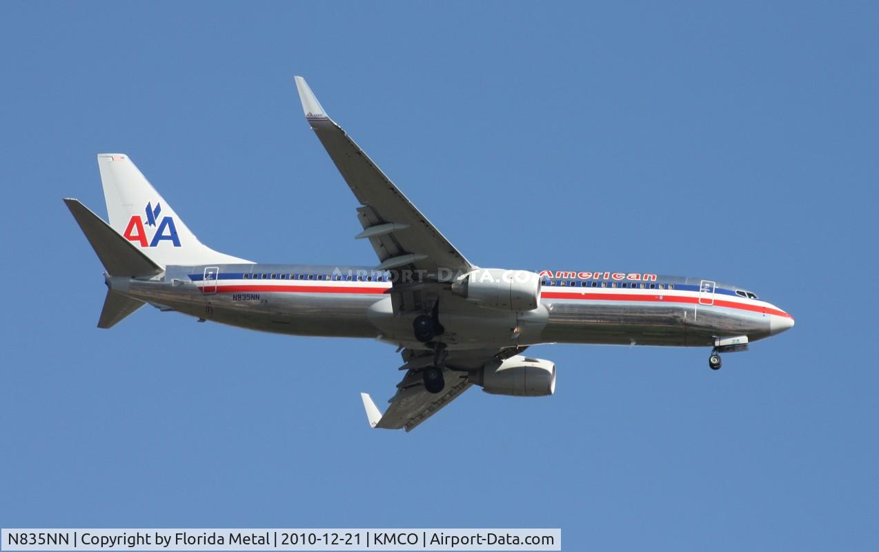 N835NN, 2010 Boeing 737-823 C/N 29577, MCO spotting