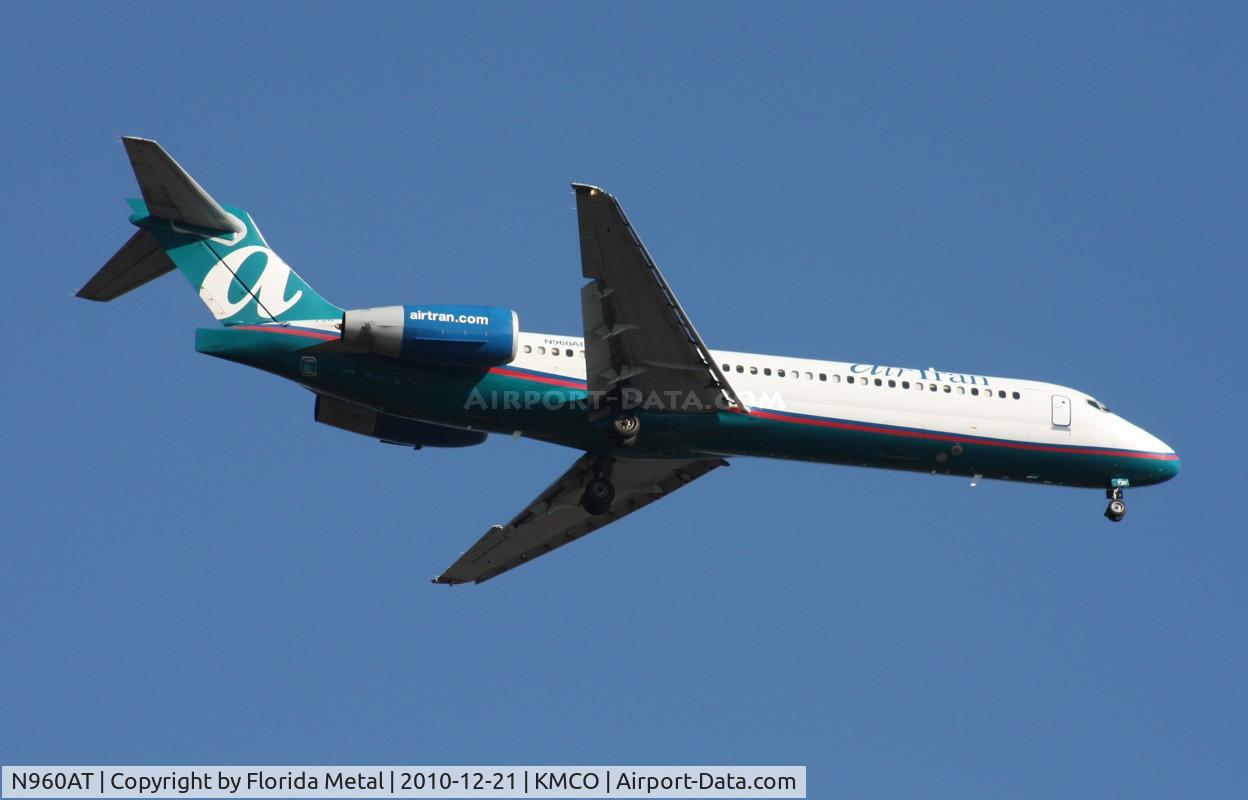 N960AT, 2001 Boeing 717-200 C/N 55022, MCO spotting