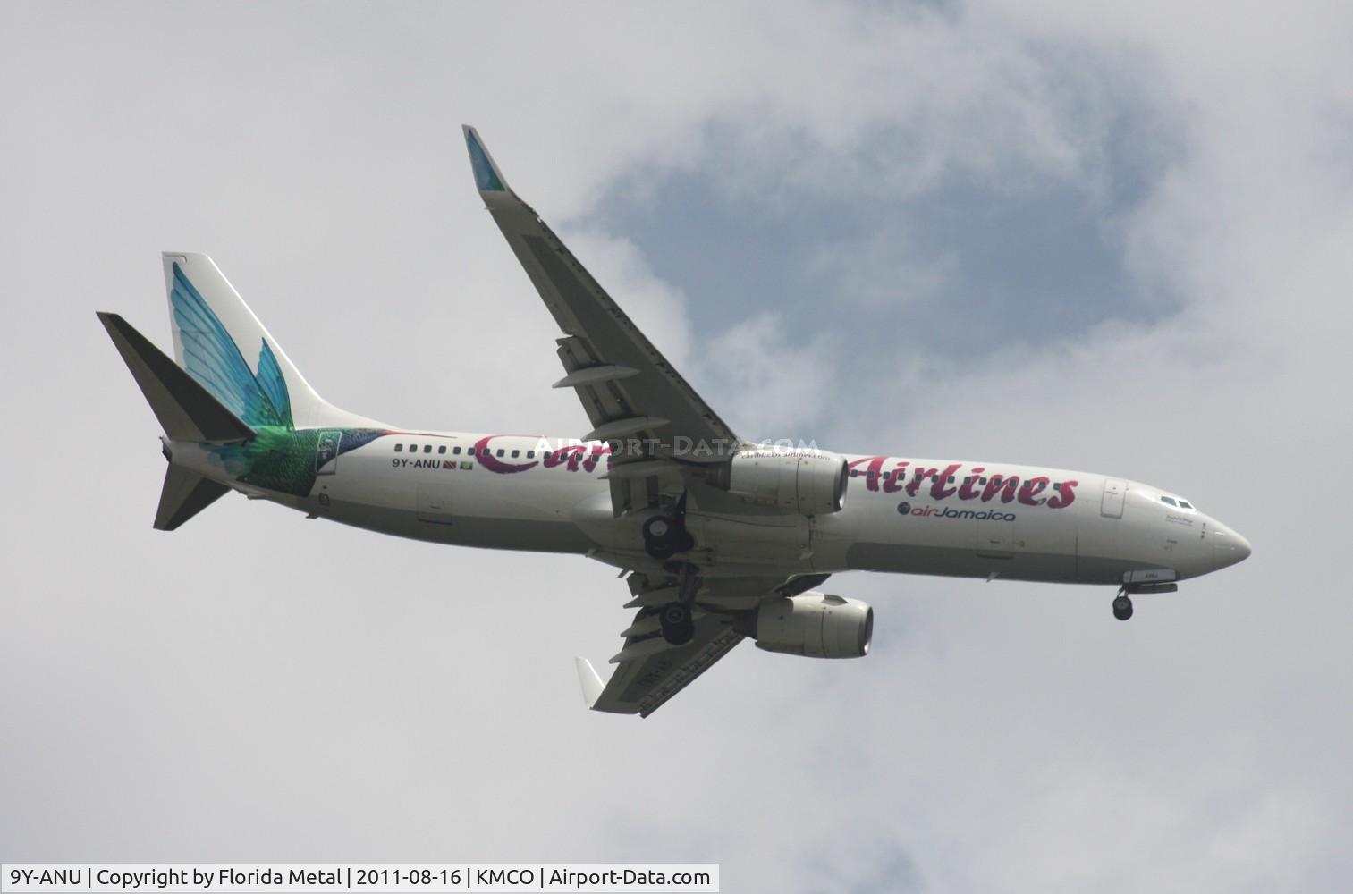 9Y-ANU, 2000 Boeing 737-8Q8 C/N 28235, MCO spotting