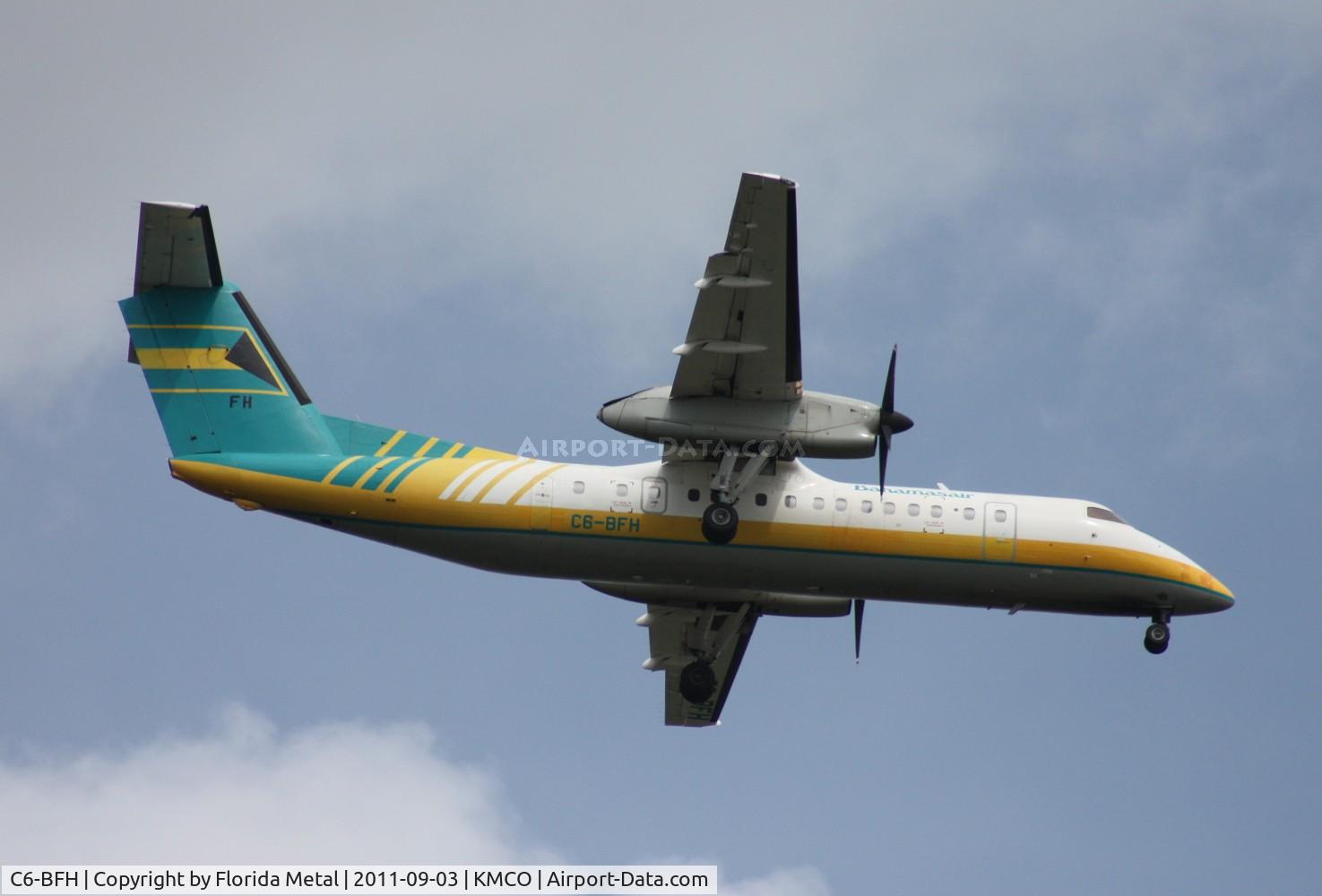 C6-BFH, 1991 De Havilland Canada DHC-8-300 Dash 8 C/N 291, MCO spotting