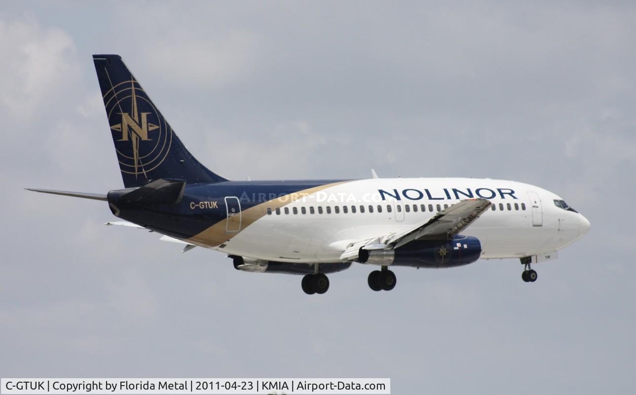 C-GTUK, 1983 Boeing 737-2B6C C/N 23049, MIA spotting
