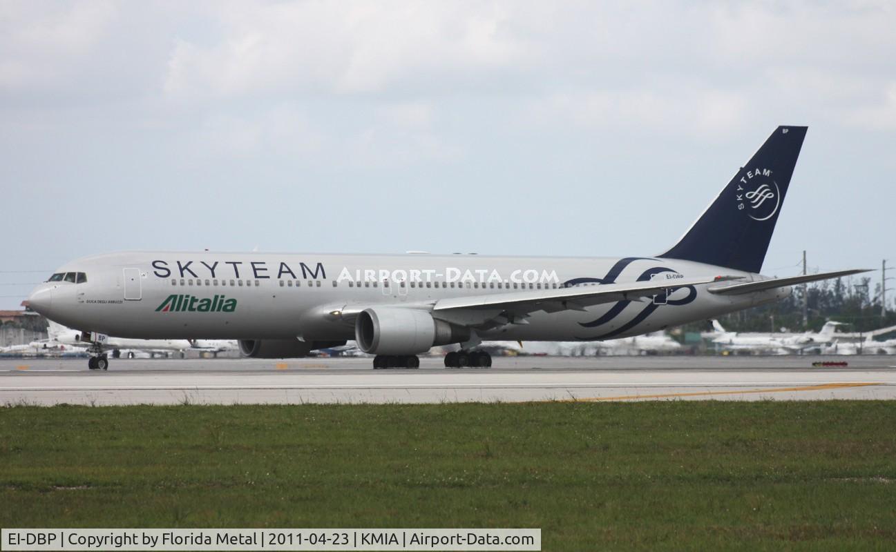 EI-DBP, 1992 Boeing 767-35H/ER C/N 26389, MIA spotting